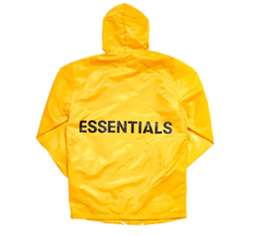 Fear of God Essentials Coach Yellow Jacket