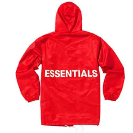 Fear of God Essentials Red Jacket