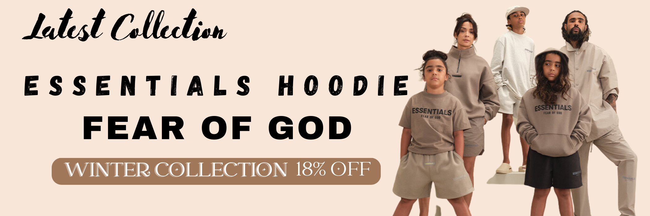 essentials hoodie banner